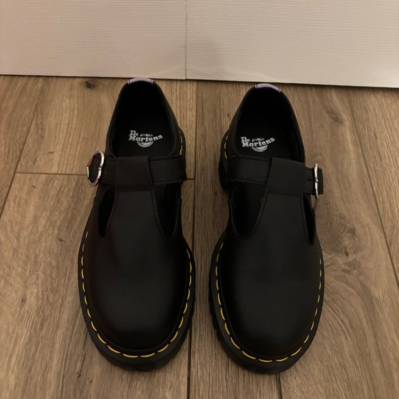 NWOT Dr Marten’s Polley Heart T-Bar Shoe - Picture 3 of 5